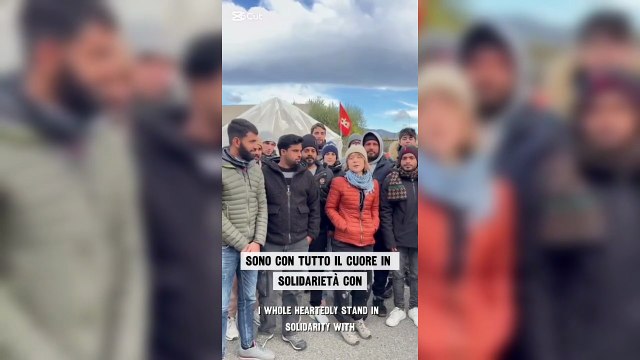 Montemurlo, Greta Thunberg dagli operai licenziati dopo la chiusura dell'azienda