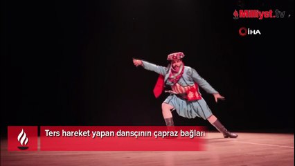 Ters hareket yapan dansçının çapraz bağları koptu