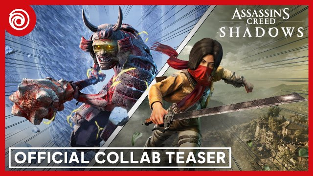 Assassin's Creed Shadows x Attack on Titan - Tráiler