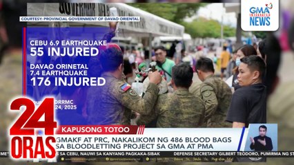 Kapusong Totoo - Bloodletting sa GMA at PMA; tulong sa mga nasalanta ng bagyong Tino sa Cebu, Samar at Leyte | 24 Oras