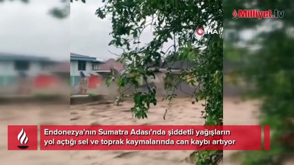 Endonezya felaketi yaşıyor! Sel felaketinde can kaybı artıyor