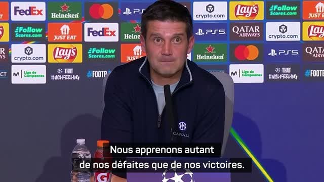Inter - Chivu : Nous apprenons autant de nos défaites que de nos victoires