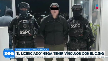 Carlos Manzo: “El Licenciado” niega tener vínculos con el CJNG