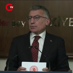 AK Parti Grup Başkanı Abdullah Güler TBMM'de açıklama yapıyor