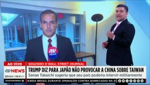 Trump diz para Japão não provocar a China sobre Taiwan