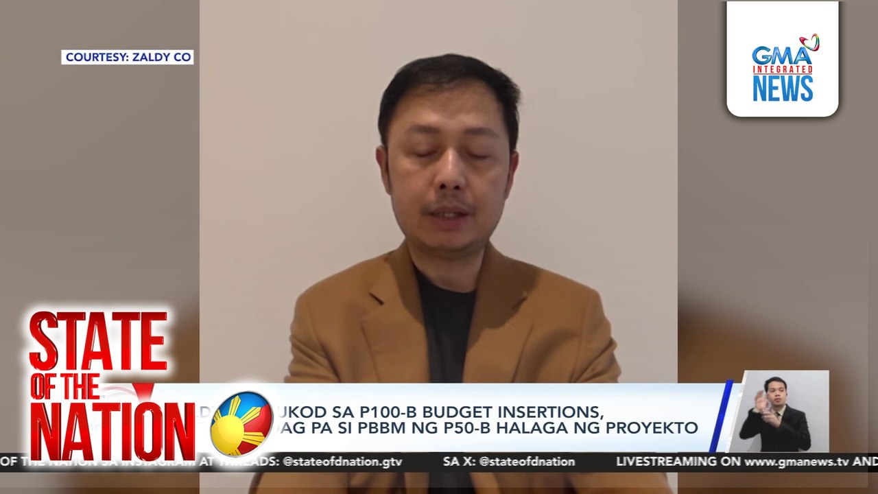 Zaldy Co - Bukod sa P100-B budget insertions, nagpadagdag pa si PBBM ng P50-B halaga ng proyekto | SONA