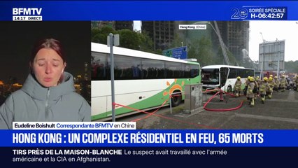 Un nouveau bilan fait état de 65 morts après l'incendie d'un complexe résidentiel à Hong Kong