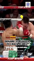 Nonito Donaire's COUNTER HOOK sends Juarez STUMBLING!