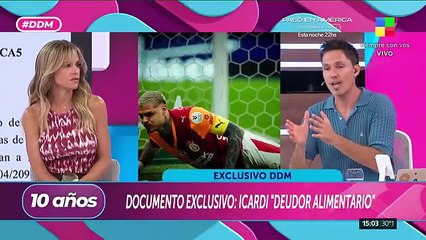 Golpe judicial para Mauro Icardi: fue declarado “deudor alimentario”