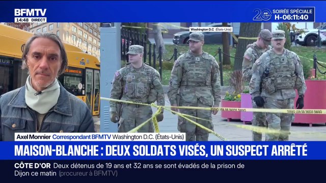 Le profil du suspect des tirs ayant visé des membres de la Garde nationale à Washington