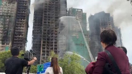 Incendio en Hong Kong: decenas de muertos y cientos de desaparecidos en Wang Fuk Court