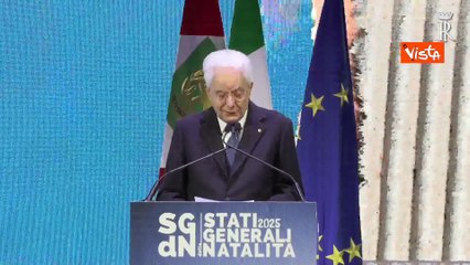 Mattarella a Stati Generali Natalità: Dai migranti contributo prezioso alla nostra società