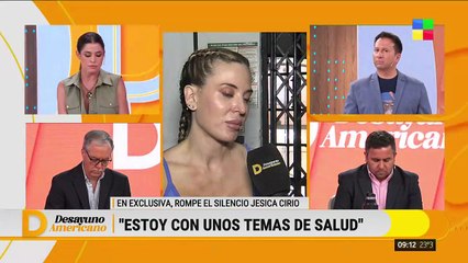 Jésica Cirio dio detalles de los problemas de salud que enfrenta: "Todo me afectó"