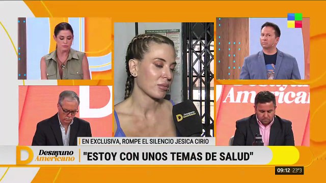 Jésica Cirio dio detalles de los problemas de salud que enfrenta: Todo me afectó