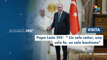 Papa León XIV inicia gira al exterior en Türkiye