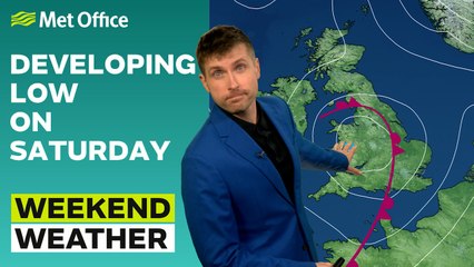 Weekend weather 27/11/2025 – Wind and rain pushing through