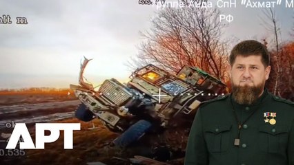 WATCH: Kadyrov Shares Video Claiming Akhmat Forces Destroy Ukrainian Positions in Sumy Direction