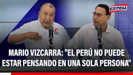 Mario Vizcarra sobre indultar a Martín Vizcarra: "El Perú no puede estar pensando en una sola persona"