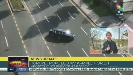 Türkiye, Pope Leo XIV arrived for 1st apostolic journey of his papacy