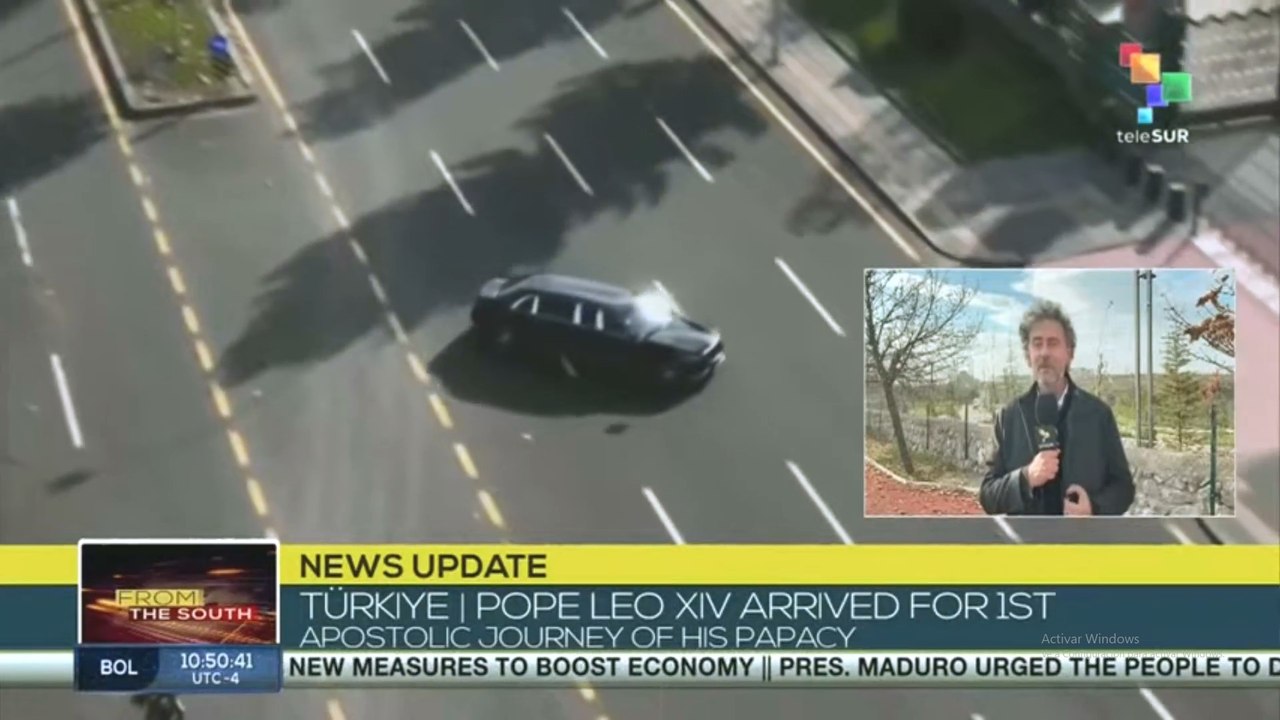 Türkiye, Pope Leo XIV arrived for 1st apostolic journey of his papacy