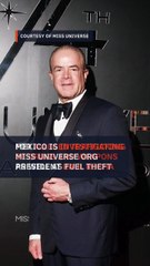 Mexico investigates Miss Universe president for drugs, arms trafficking