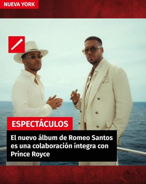El nuevo álbum de Romeo Santos es una colaboración íntegra con Prince Royce