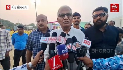 ગીર સોમનાથ: સોમનાથમાં કાર્તિકી પૂર્ણિમા મેળાનો પ્રારંભ, કાર્યક્રમ વહેલા શરુ થતાં ધારાસભ્ય ભગવાન બારડ થયા નારાજ