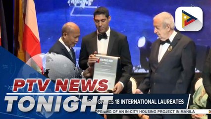 Gusi Peace Prize recognizes 18 international laureates