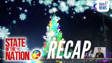 State of the Nation RECAP: 28 days before Christmas | SONA
