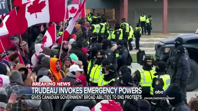 Canadian leader invokes emergency powers over trucker protests l WNT