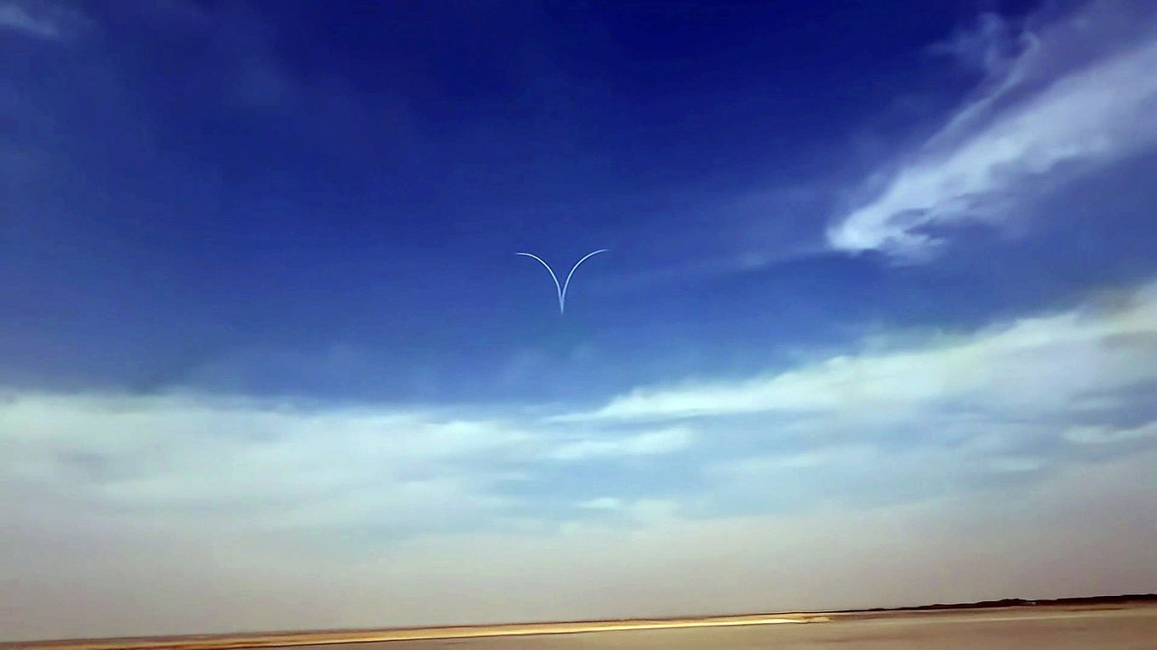 Spektakulär: Herz am Himmel von Dubai!