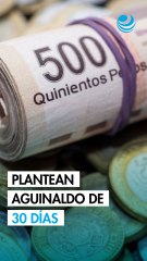 Aguinaldo de 30 días, pero con seis años de antigüedad: La nueva propuesta de Diputados