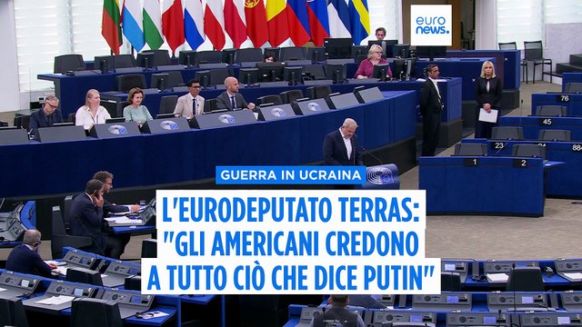 Gli americani credono a tutto ciò che dice Putin , dice a Euronews l'eurodeputato Terras