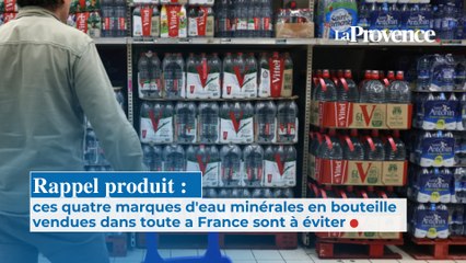 Rappel produit : ces quatre marques d'eau minérales en bouteille vendues dans toute la France sont à éviter