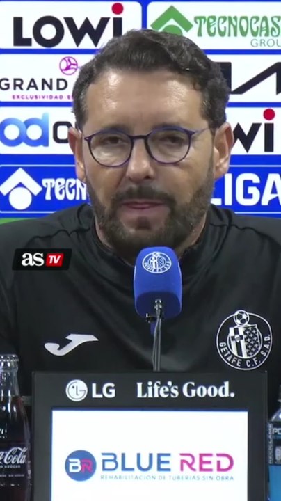 Bordalás: "La Premier es más atractiva, tenemos que recuperarnos"