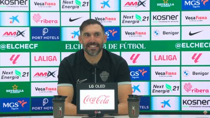 Eder Sarabia, rueda de prensa | Getafe - Elche