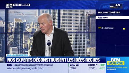 Bullshitomètre : "L'ESG recule". - FAUX répond Vincent Auriac - 27/11