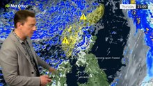 Met Office Thursday Evening Weather Forecast 28/11/2025