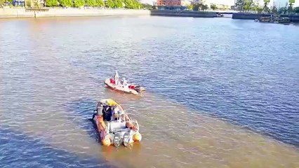 Un hombre se arrojó desde el Puente de la Mujer