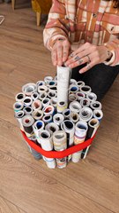 Crafting a DIY Table from Magazines 📚