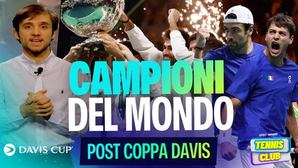 L'Italia È LA PIÙ GRANDE: Terza Coppa Davis di fila!