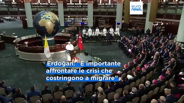 Papa in Turchia: No a Terza guerra mondiale dice Leone XIV da Ankara nel primo viaggio apostolico