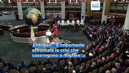 Papa in Turchia: "No a Terza guerra mondiale" dice Leone XIV da Ankara nel primo viaggio apostolico