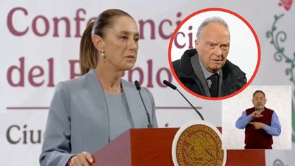 Claudia Sheinbaum esclarece la supuesta renuncia de Gertz Manero: ''Recibí una carta y la estoy analizando''