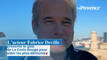 L’acteur Fabrice Deville présente le gala  de La Croix-Rouge pour aider les plus démunis