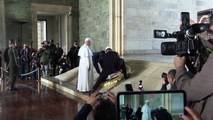 El papa León XIV en Turquía.