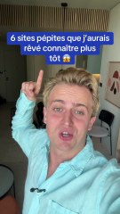 6 sites pépites que j'aurais rêvé connaître plus tôt 😱🚀