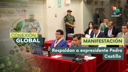 Manifestantes en Perú exigen libertad del expresidente Pedro Castillo