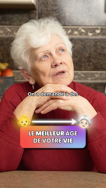 C’est quoi le meilleur âge de votre vie ? Et si vous pouviez revenir en arrière, vous le feriez ?!Sources : Sondages YouGov - 2016 & OnePoll - 2021