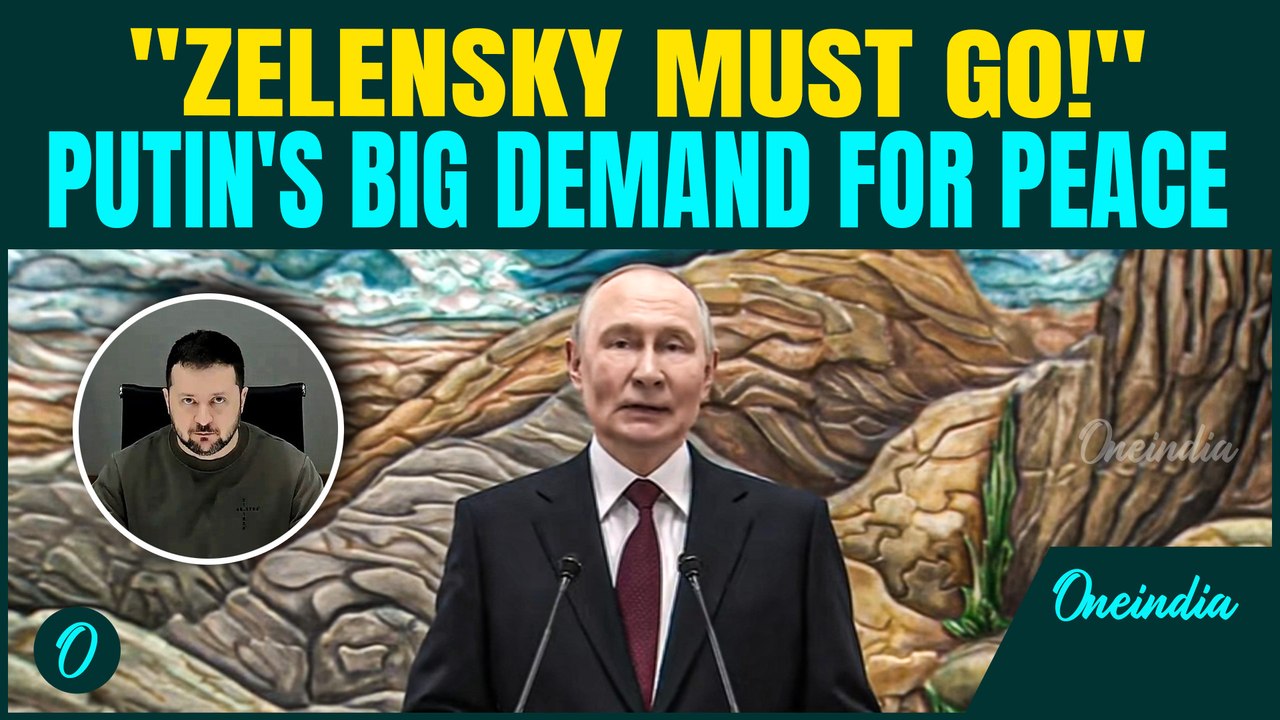 Putin On Peace Deal Full Video: Russia WON’T Sign Peace With Zelensky, Says Ukraine ‘Afraid of...'